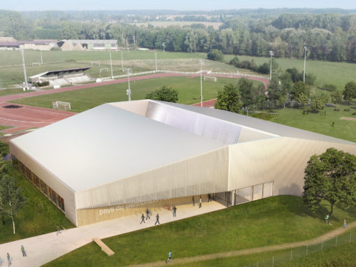 Complexe sportif à Agnetz