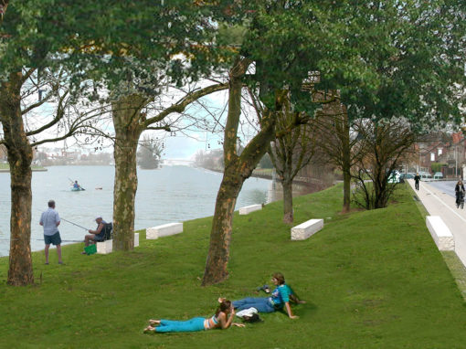 Aménagement des berges de l’Oise en rive gauche, Compiègne (60)